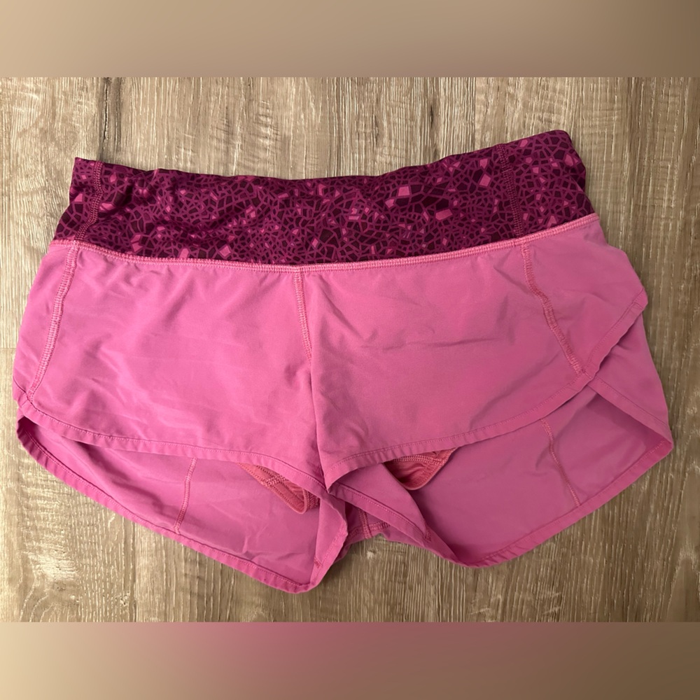 Lululemon Speed Up Short in Pink Size 4